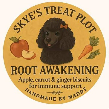 Root Awakening – Apple, Carrot & Ginger Bone Biscuits (70g)