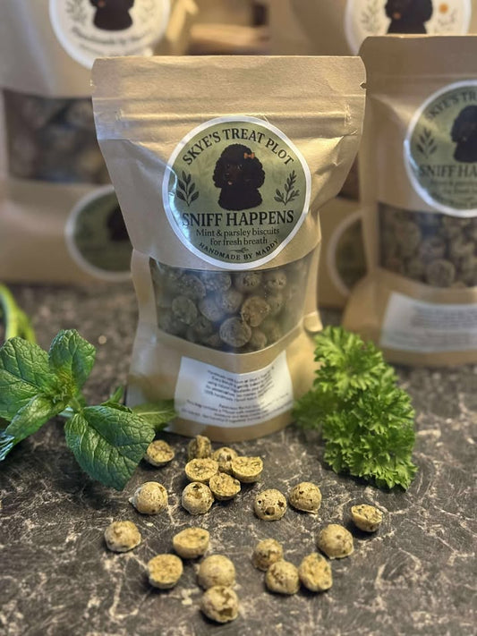 Sniff Happens - Parsley & Mint Training Treats 40g