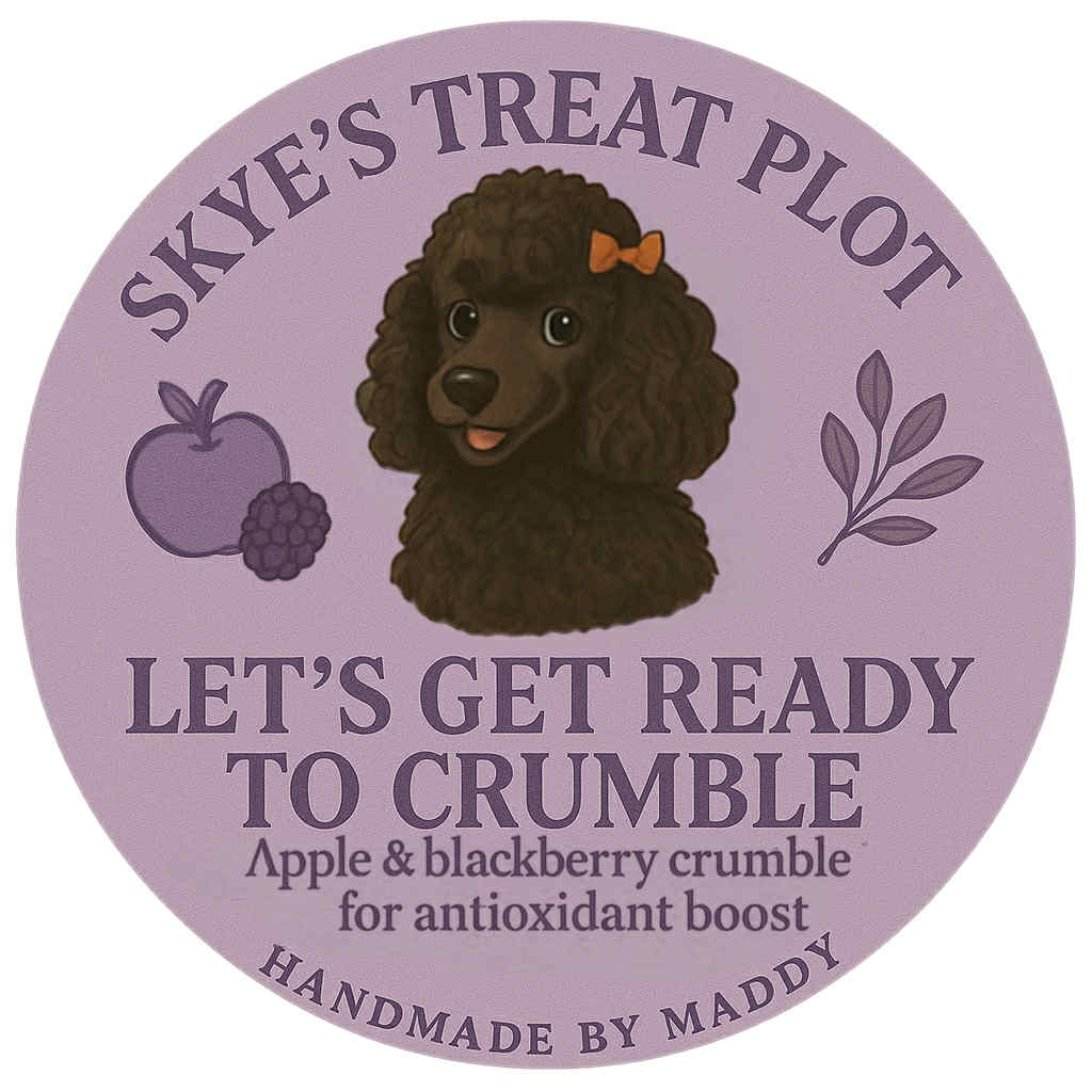Let's Get Ready To Crumble - Apple & Blackberry Crumble Biscuits (70g)