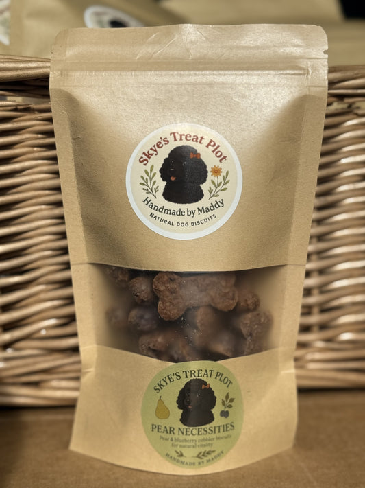 Pear Necessities - Pear & Blueberry Cobbler Biscuits (70g)