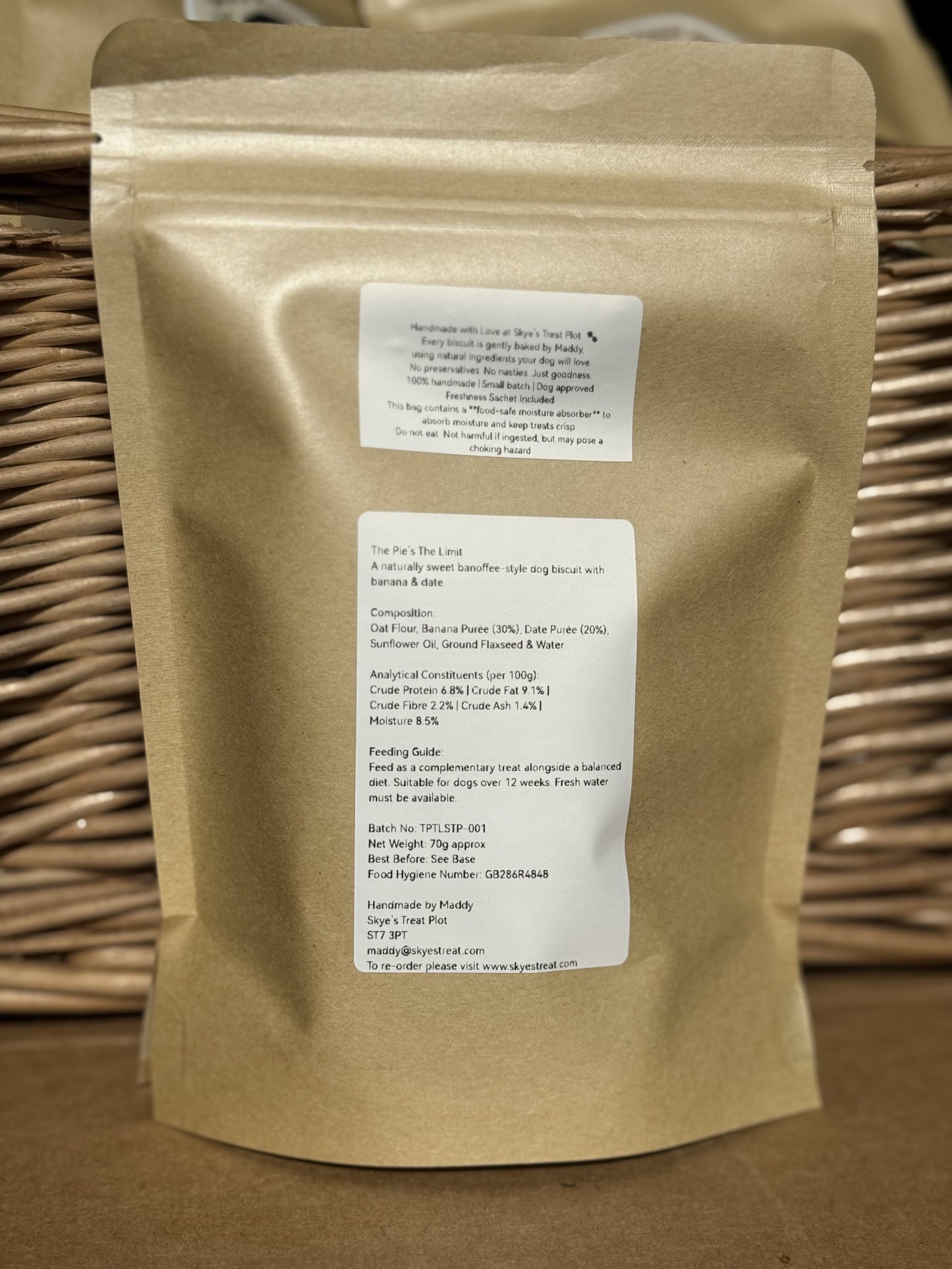 The Pies The Limit - Banoffee Biscuits (70g)