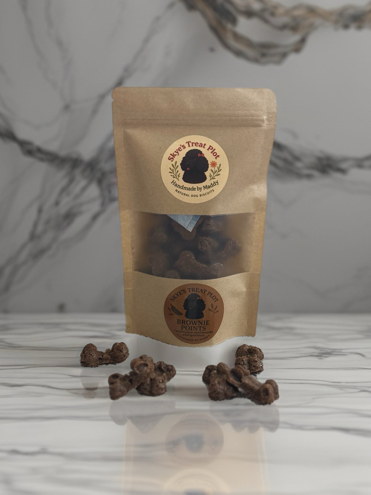 Brownie Points - Carob Dog Biscuits (70g)