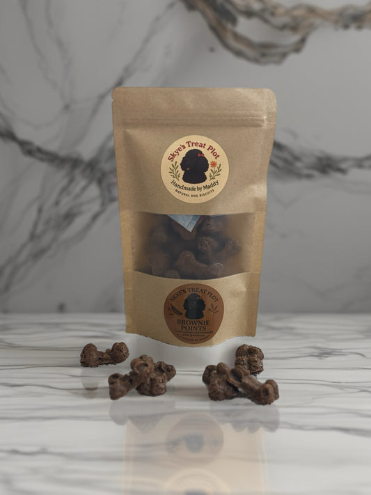 Brownie Points - Carob Dog Biscuits (70g)