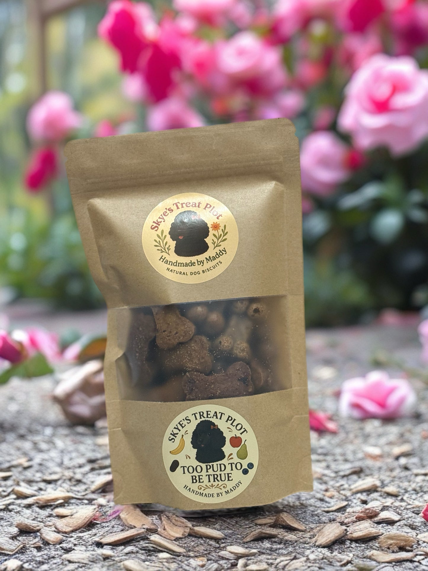 Too Pud To Be True - Mixed Pudding Dog Biscuits (70g)
