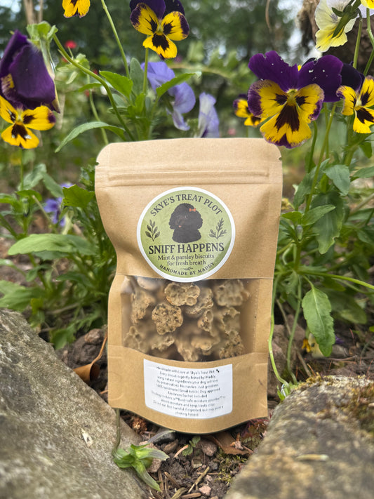 Sniff Happens - Parsley & Mint Dog Training Treats 30g