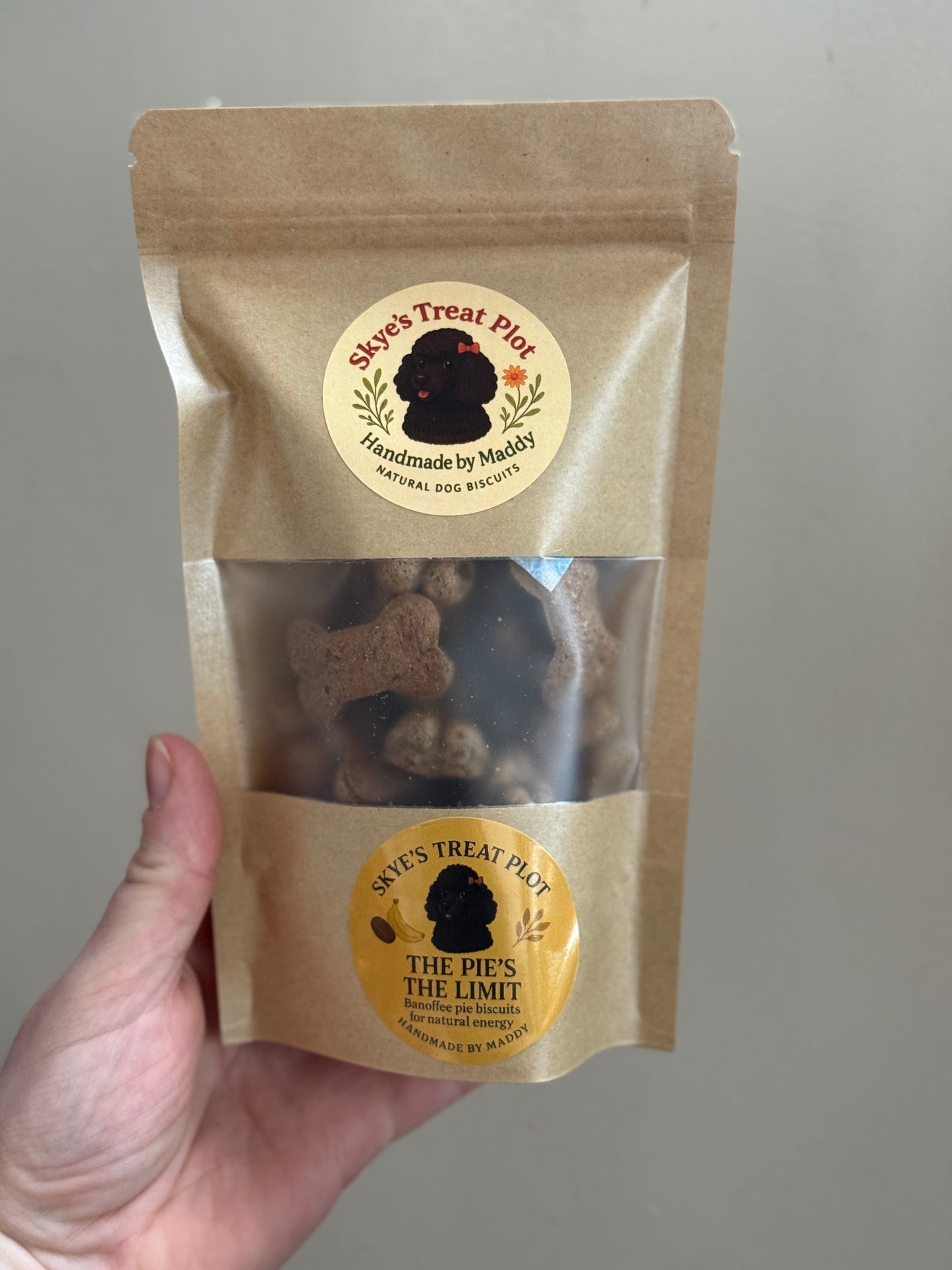 The Pies The Limit - Banoffee Pie Dog Biscuits (70g)