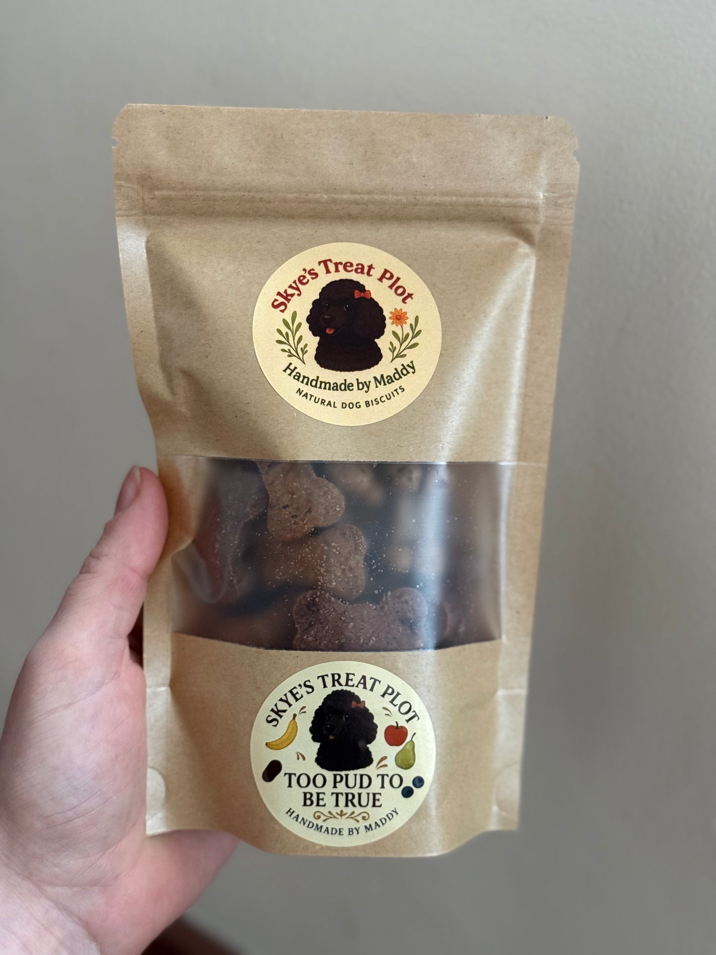 Too Pud To Be True - Mixed Pudding Dog Biscuits (70g)