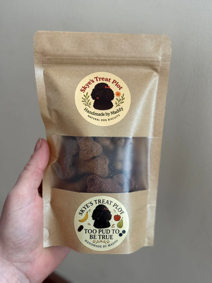 Too Pud To Be True - Mixed Pudding Dog Biscuits (70g)