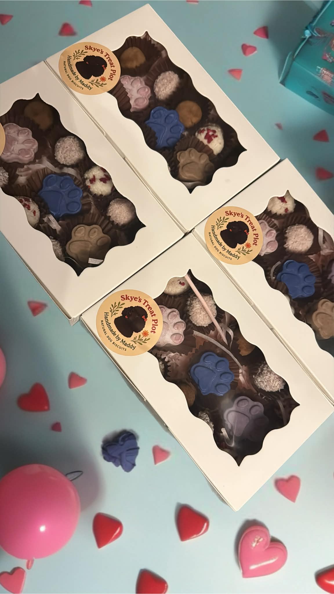 Luxury Coconut Truffles - Dog Safe ‘Chocolate’ Gift Box