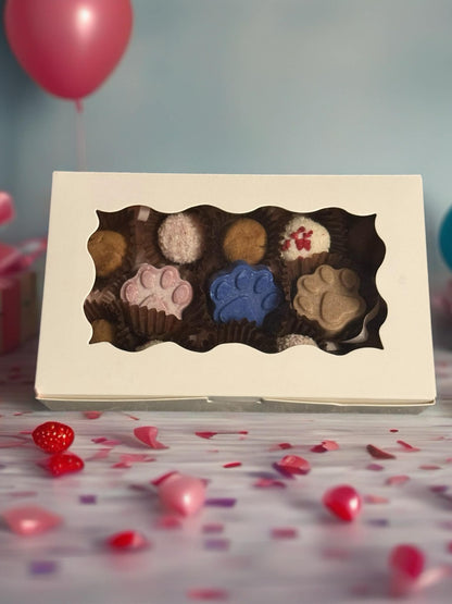 Luxury Coconut Truffles - Dog Safe ‘Chocolate’ Gift Box
